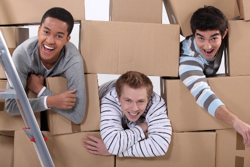 Local van service handling a flat move in Notting Hill