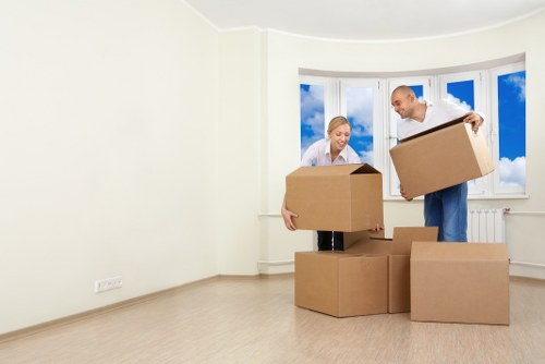 Commercial removal truck hire for a local Notting Hill business