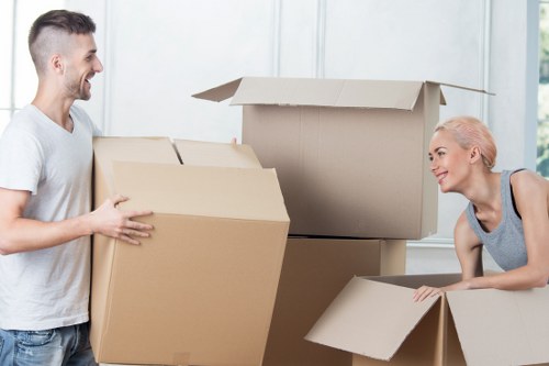 Charity donation collection of reusable furniture in West London