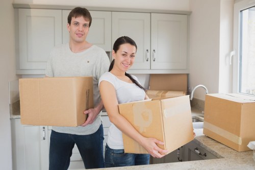 Packing boxes and home removal supplies for a Notting Hill move